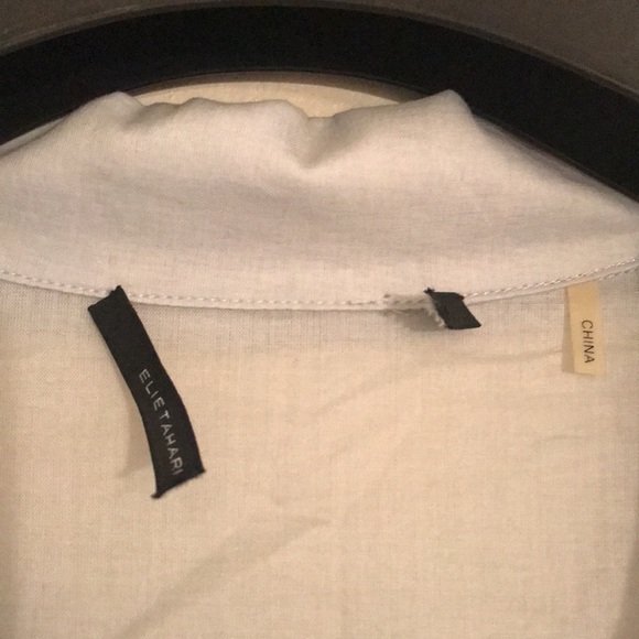 ELIE TAHARI KIMBERLY SHIRT DRESS - 4 - Picture 7 of 8